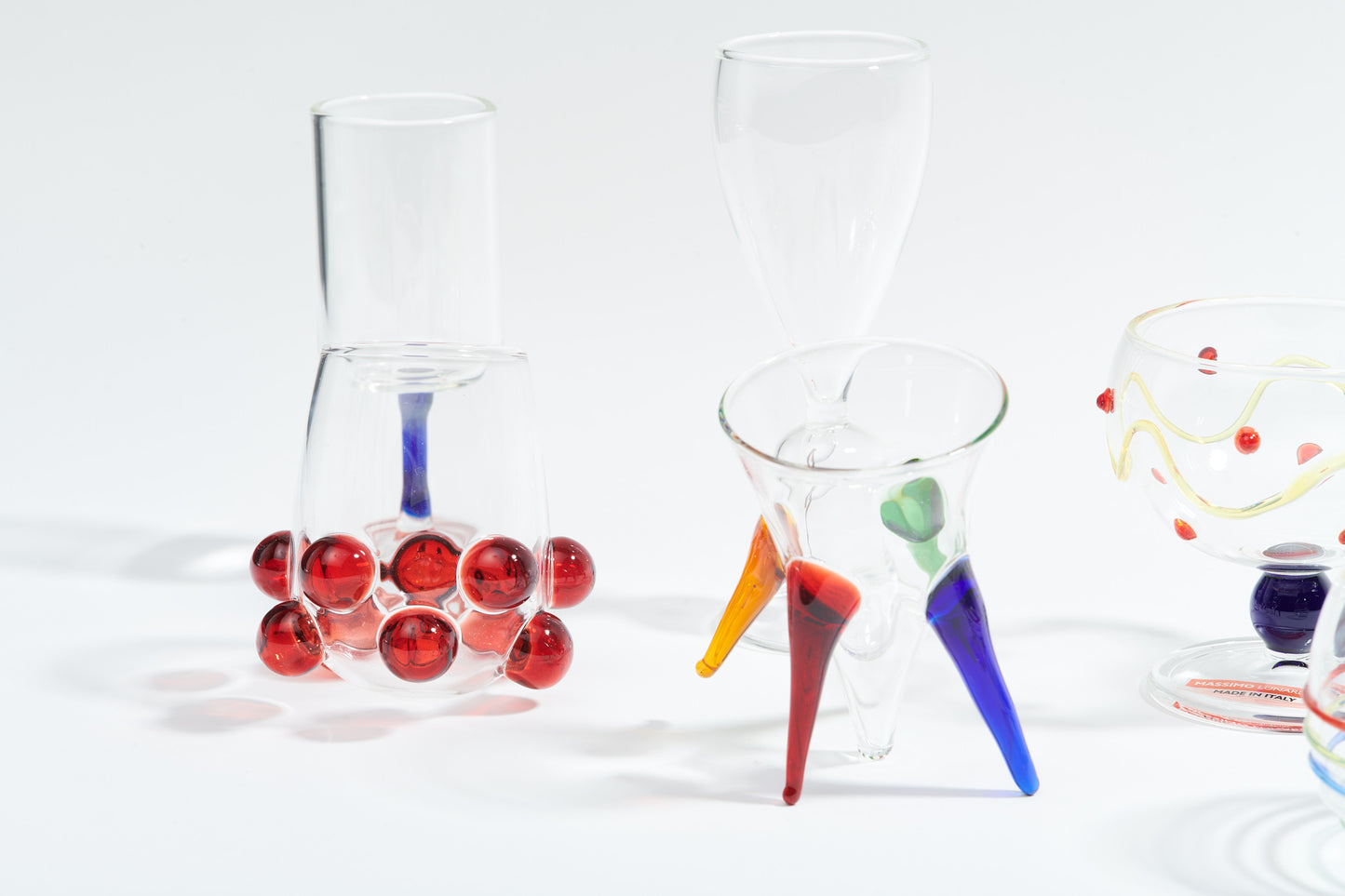 Massimo Lunardon Set of 6 Jazzini Liqueur Glasses