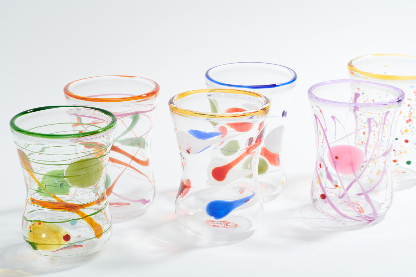 Massimo Lunardon Set of 6 Goto Tumblers angled