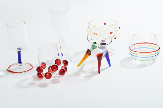 Massimo Lunardon Set of 6 Jazzini Liqueur Glasses