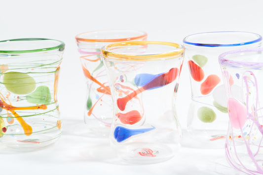 Massimo Lunardon Set of 6 Goto Tumblers closeup